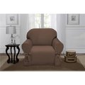 Madison Industries Madison Industries LUZ-CHAIR-CH-S Luzerne Chair Slipcover; Brown LUZ-CHAIR-CH-S